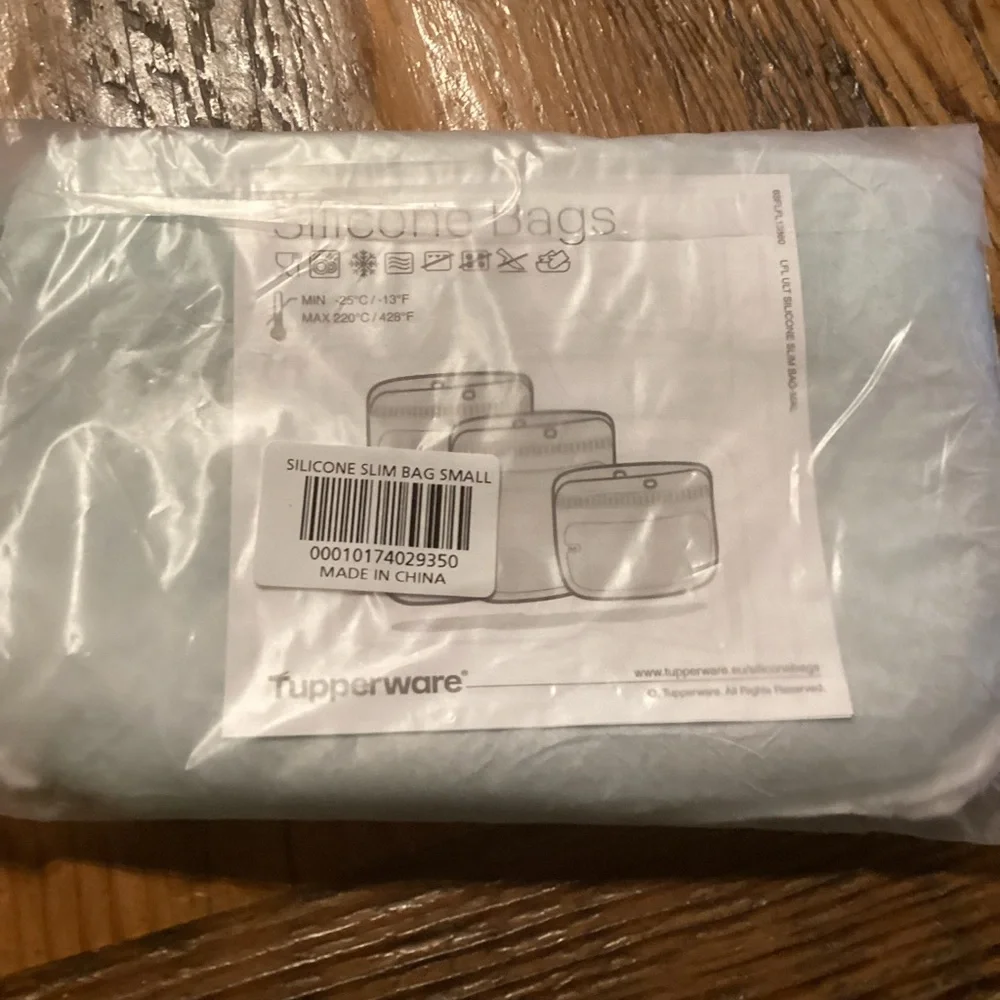 Tupperware Silicone Bag - small